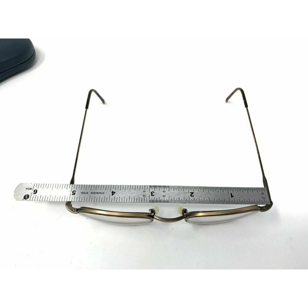 Marchon Superthin 47 Eyeglasses Frames Antique Br… - image 7